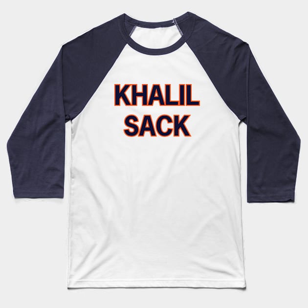 Khalil Sack - White Baseball T-Shirt by KFig21